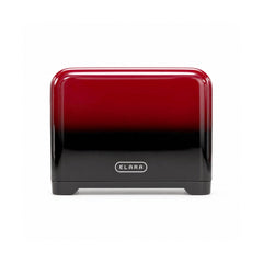 Elara Stainless Steel 2 Slice Toaster 930W Ombre Gradient Red JT62101 OGR
