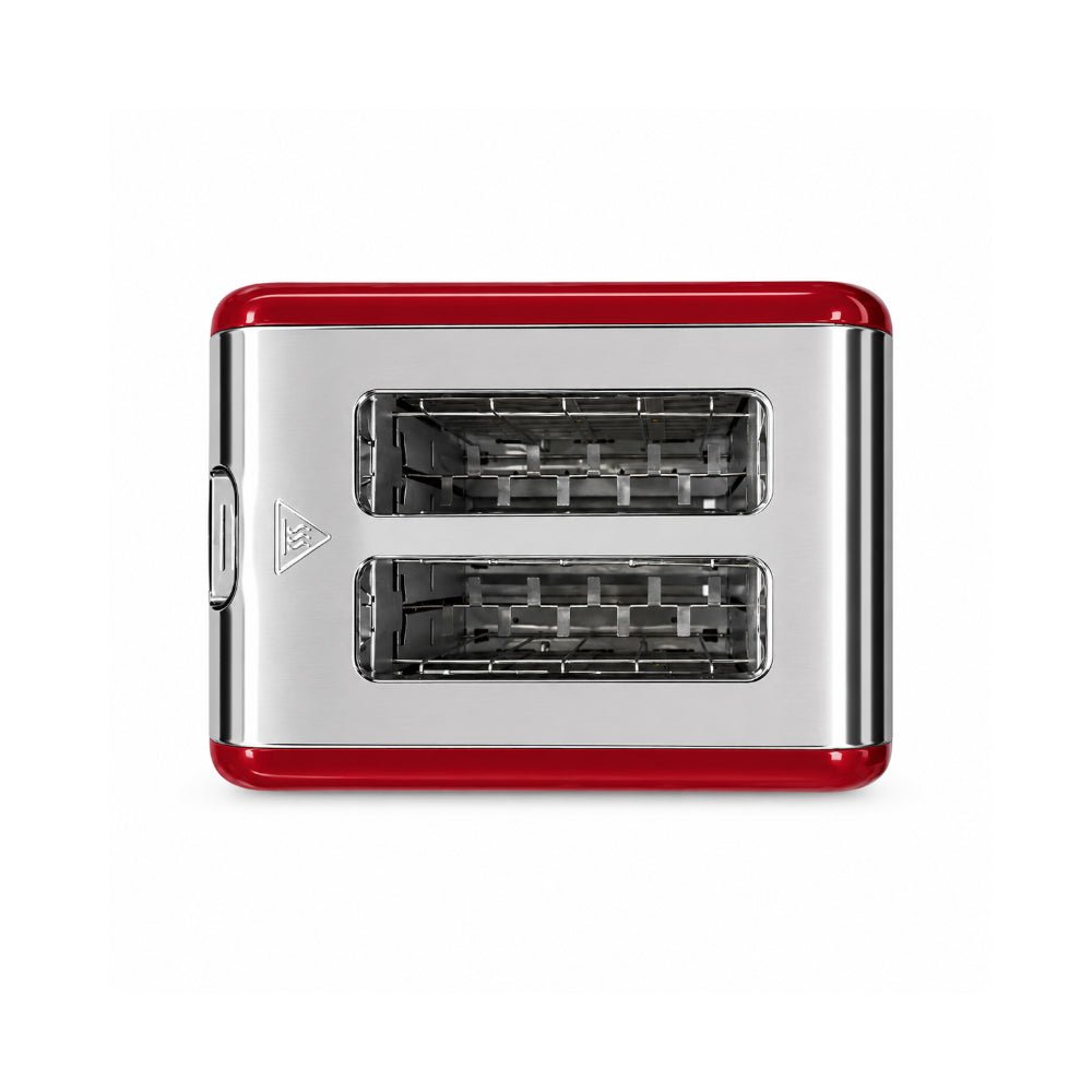Elara Stainless Steel 2 Slice Toaster 930W Ombre Gradient Red JT62101 OGR
