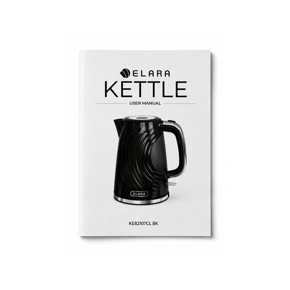 Elara 1.7L Cordless Kettle Black KE82107CL BK