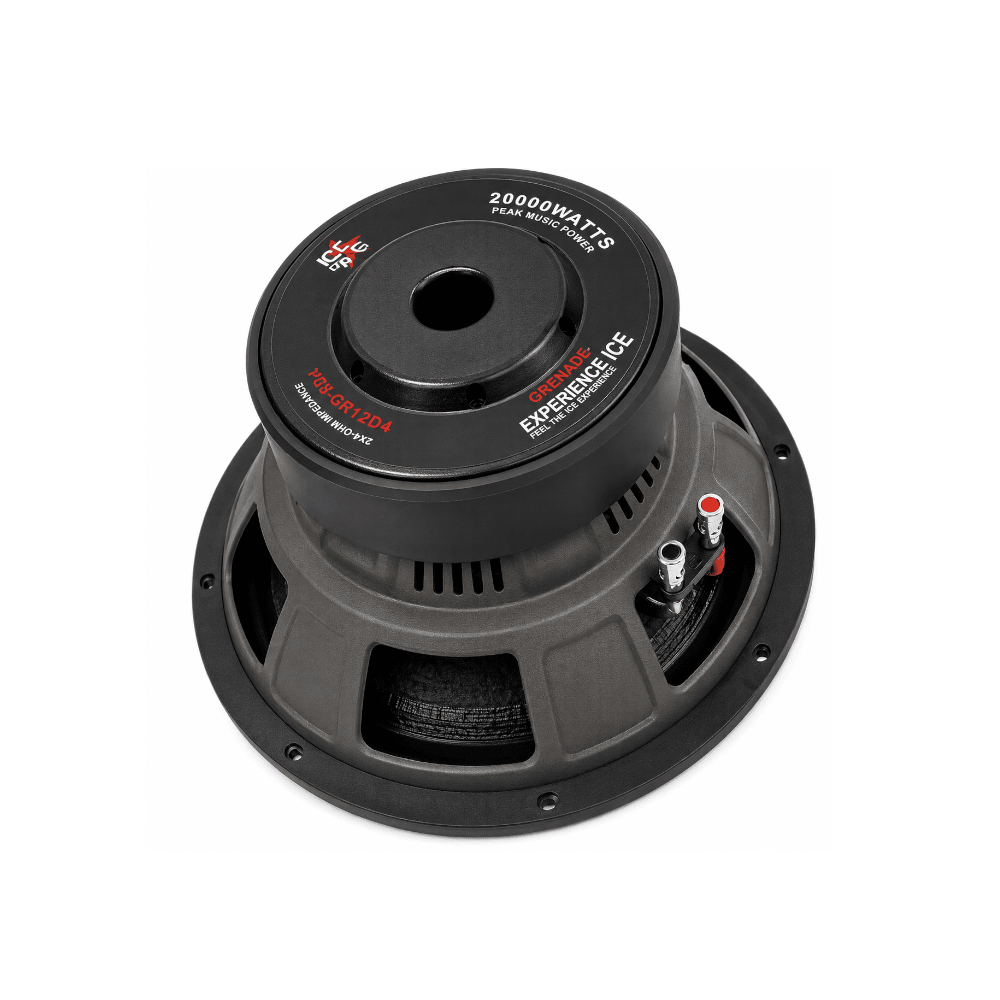 Ice Power 12" 22000W PRO DVC SubWoofer Grenade Series IPS-GRU12D4