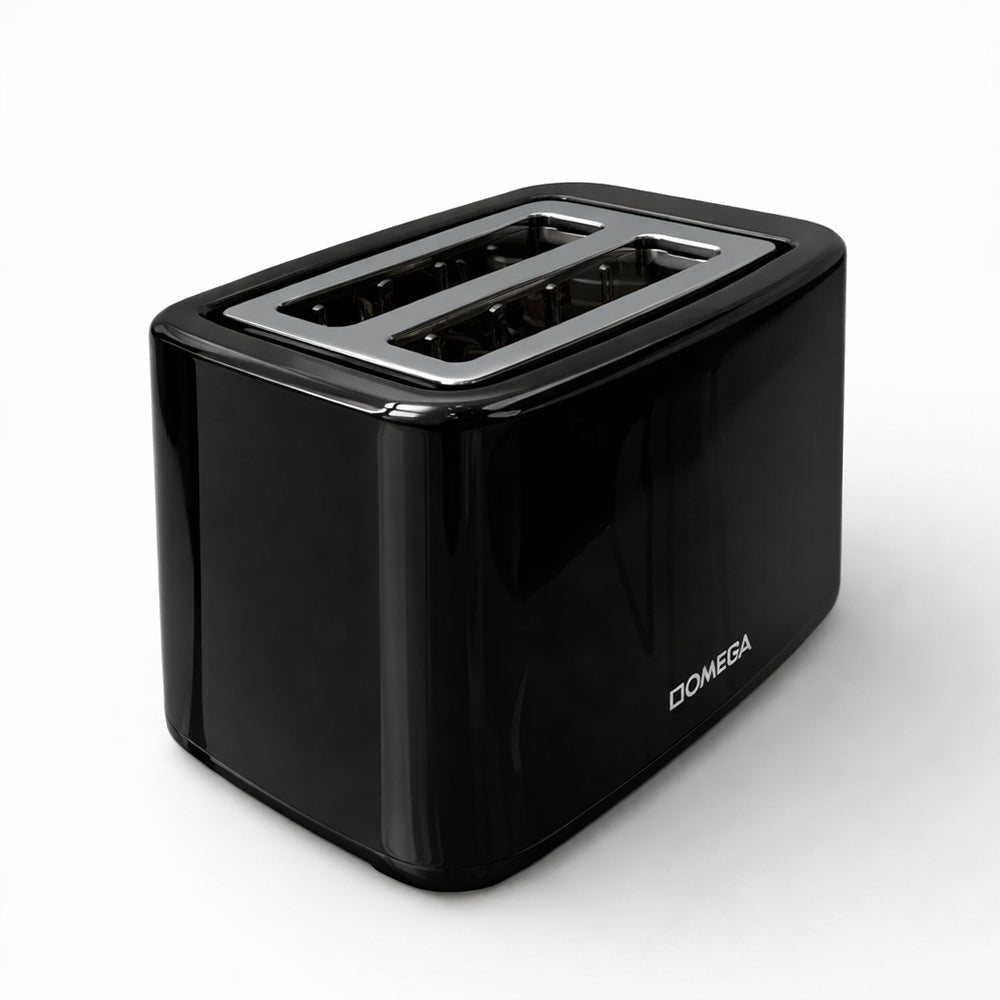 Omega Black Anti-Slip Base Toaster OM-S12