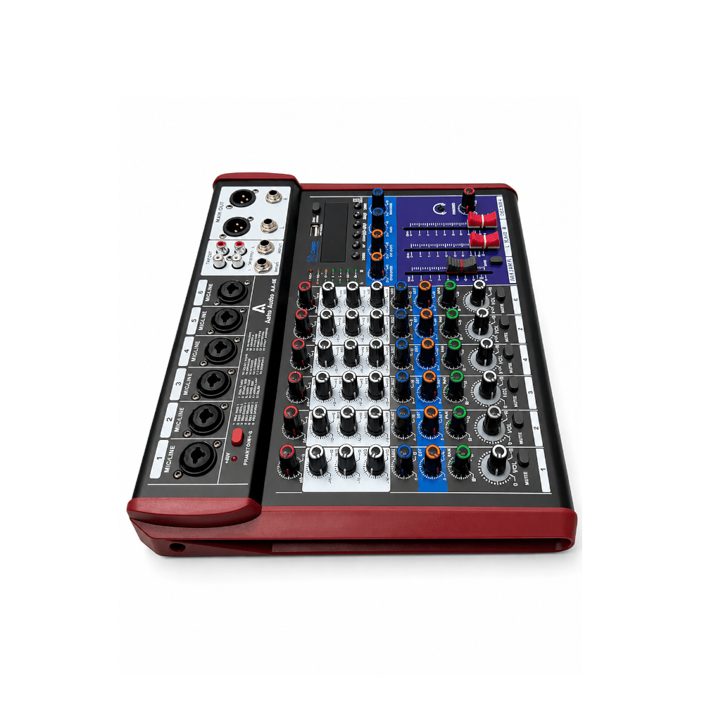 Astro Audio 6CH Desktop Mixer With USB AA-E6