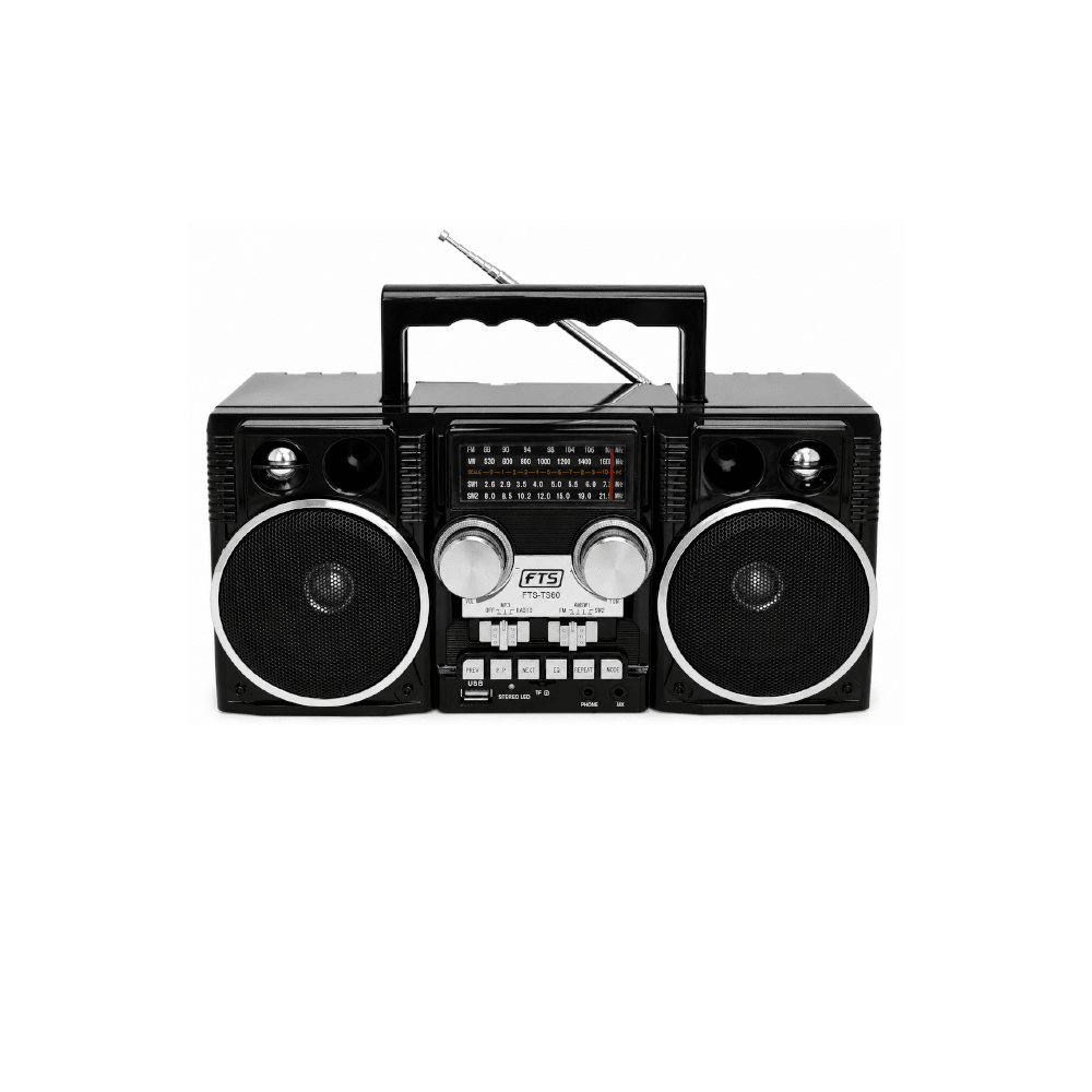 Madala BK Fts Fm/Am/Sw/Bt  Portable Radio Black (FTS-TS60)