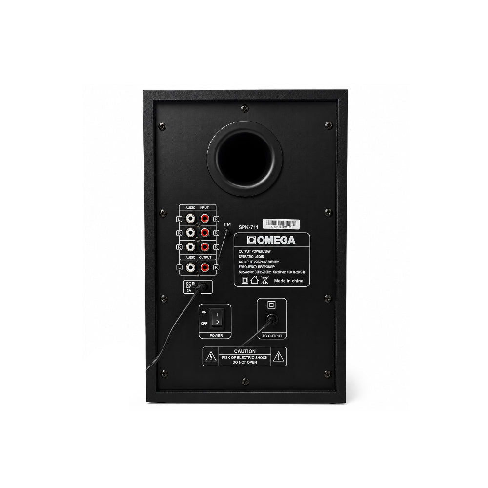 Omega 3.1CH Multimedia Speaker Systems BT/USB/FM/AUX SPK-711