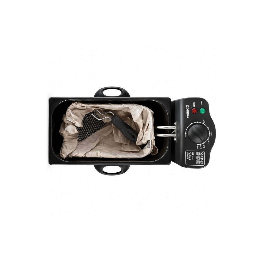 Omega 3L Stainless Steel DeepFry 2000W OM-S13