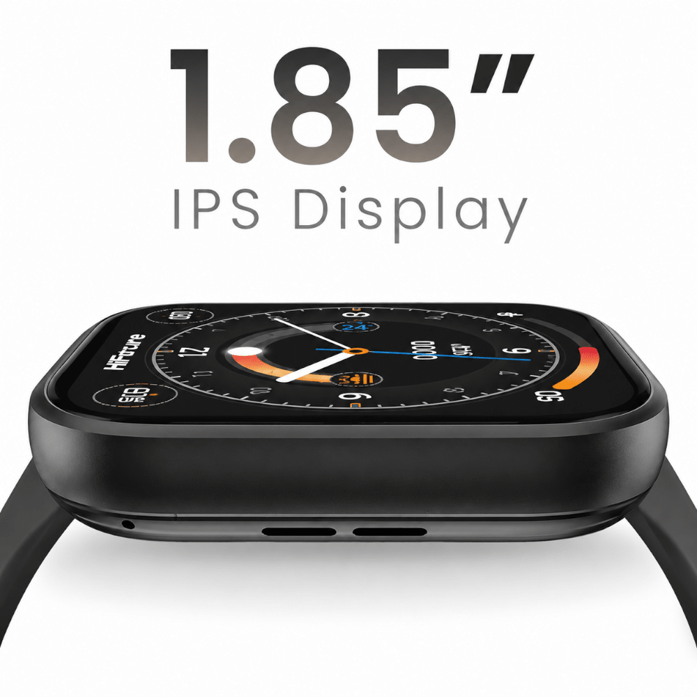 HiFuture LUME BK 1.85" Smart Watch Black