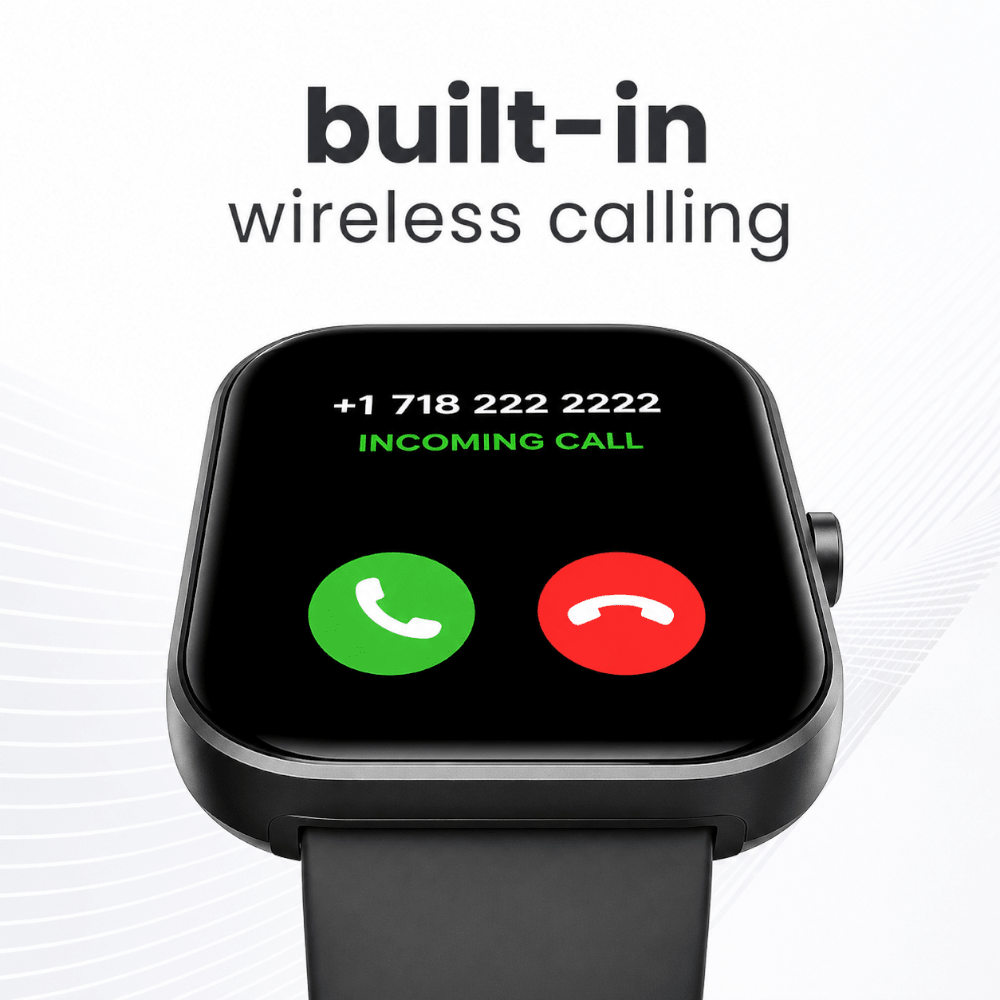 HiFuture LUME BK 1.85" Smart Watch Black