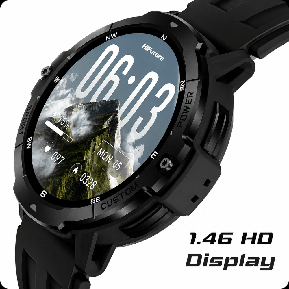 HiFuture VORTEX Smart Watch Black