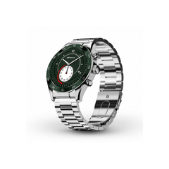 HiFuture GO PRO2 SG Stainless Steel Smart Watch Silver Green