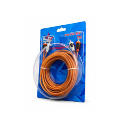 Ice Power 7M 2Rca-2Rca Orange Double Shielding RCA Cable IPW-0R7MBT