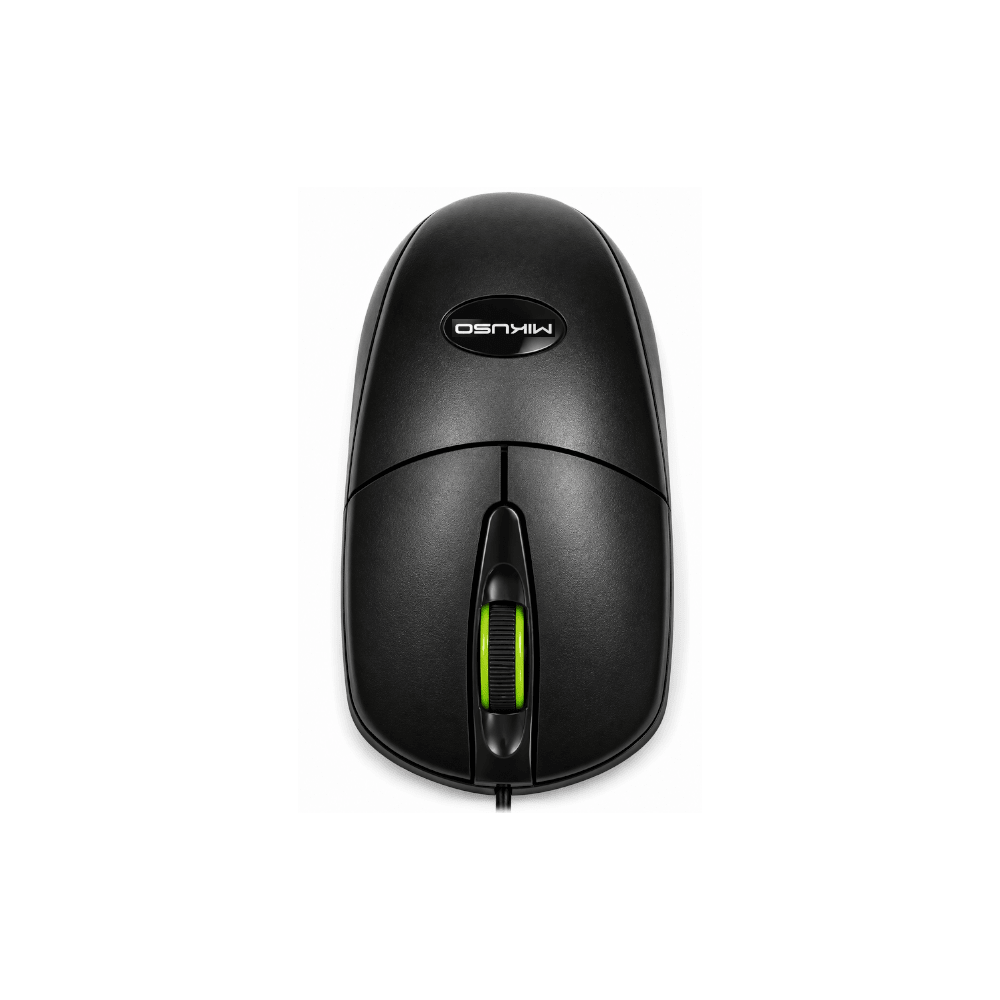 Mikuso Wired Mouse Green MOS-384U GN