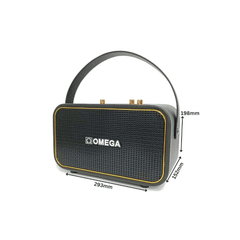 Omega Rewind Series Portable Bluetooth Speaker DVD-5132