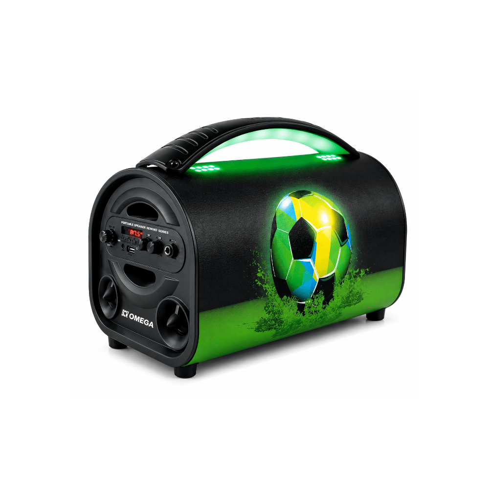 Omega 6.5" Portable Tunnel Subwoofer Speaker 12W OP-938F3