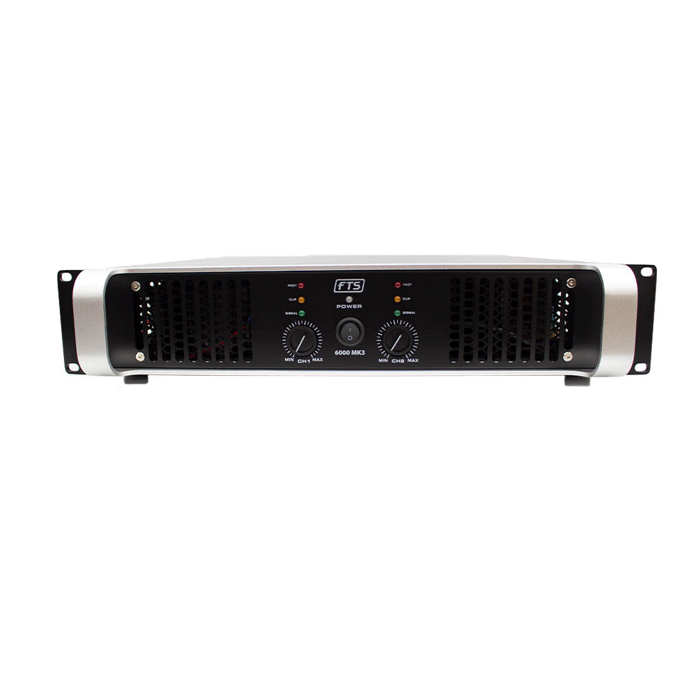 FTS Professional Power Amplifier FTS-6000 MK3