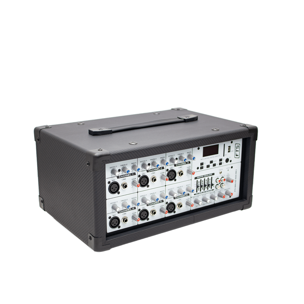 FTS 6-Channel Power Mixer FTS-BMUSB-4600 (MK3)
