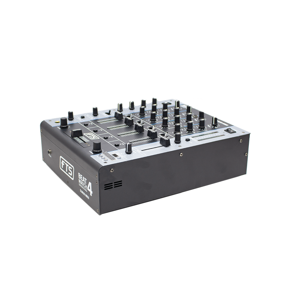 FTS Beat Match 4-CH DJ Mixer FTS-DJ850 MKII