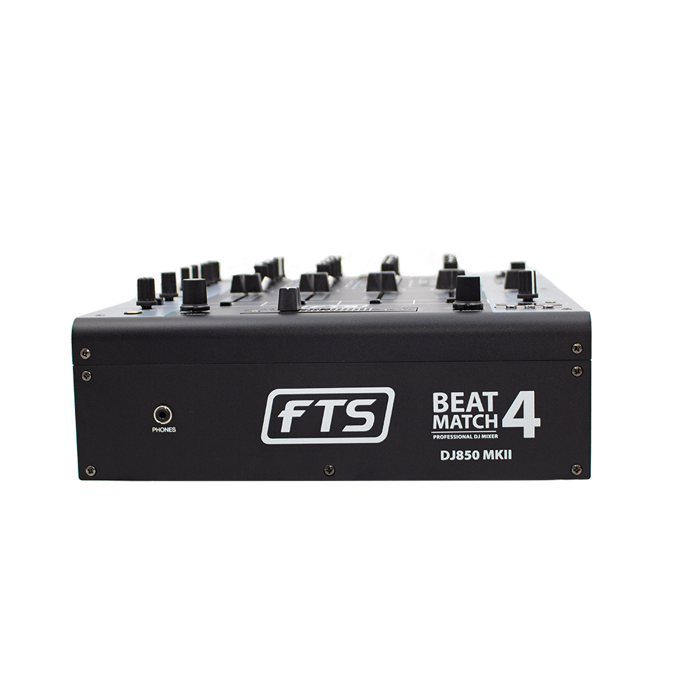 FTS Beat Match 4-CH DJ Mixer FTS-DJ850 MKII
