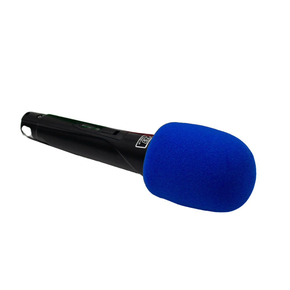 FTS D-01-BL Microphone Windshield (Blue)