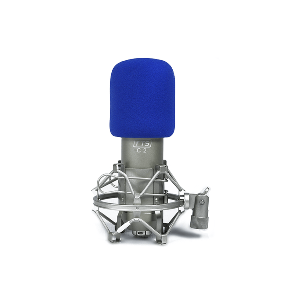 FTS D-01-BL Microphone Windshield (Blue)