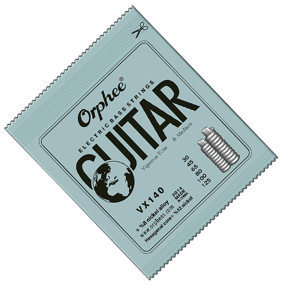 Orphee VX140 0.30 To 0.125 6 String Electric Bass Guitar Strings