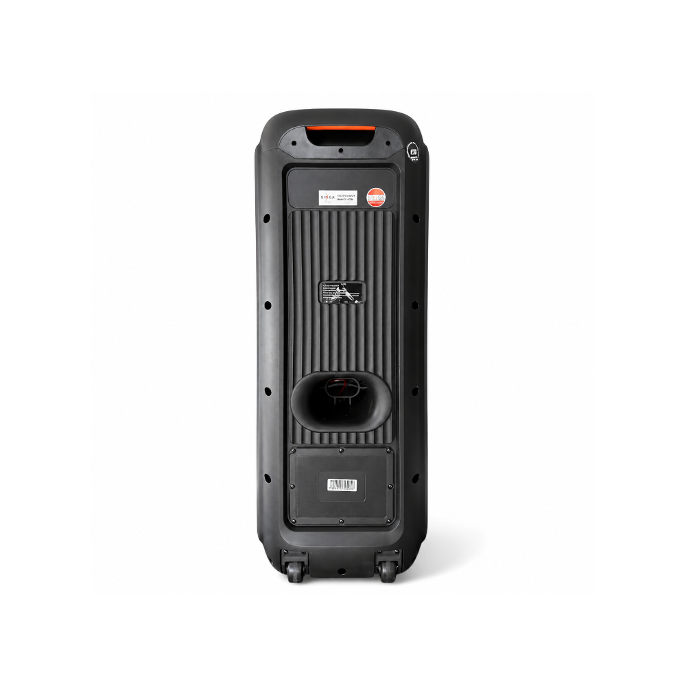 Gida MKII 10" Double Portable Plastic Battery Speaker FTS-2104